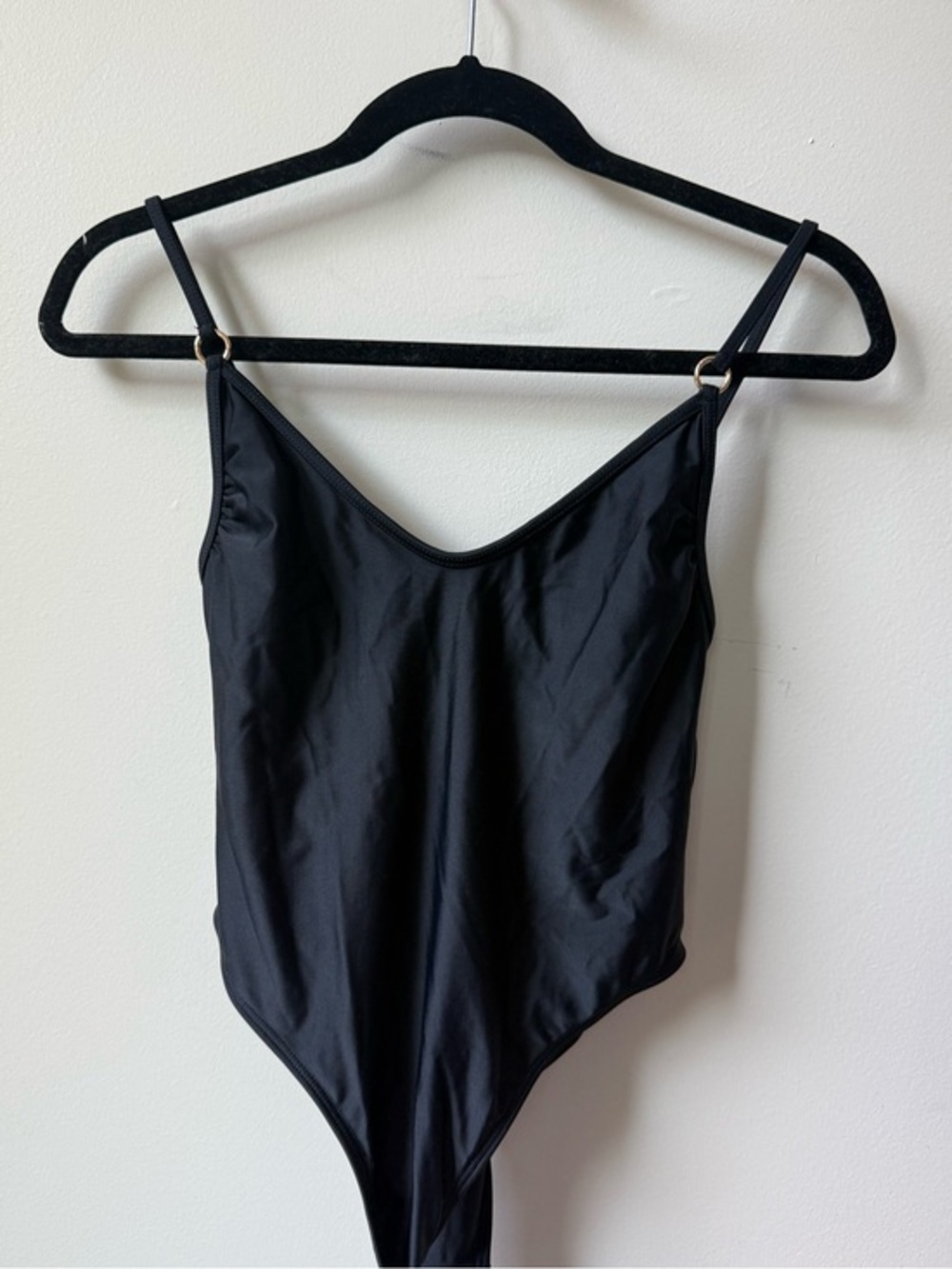 NWOT Elysiian Black One-Piece Bodysuit